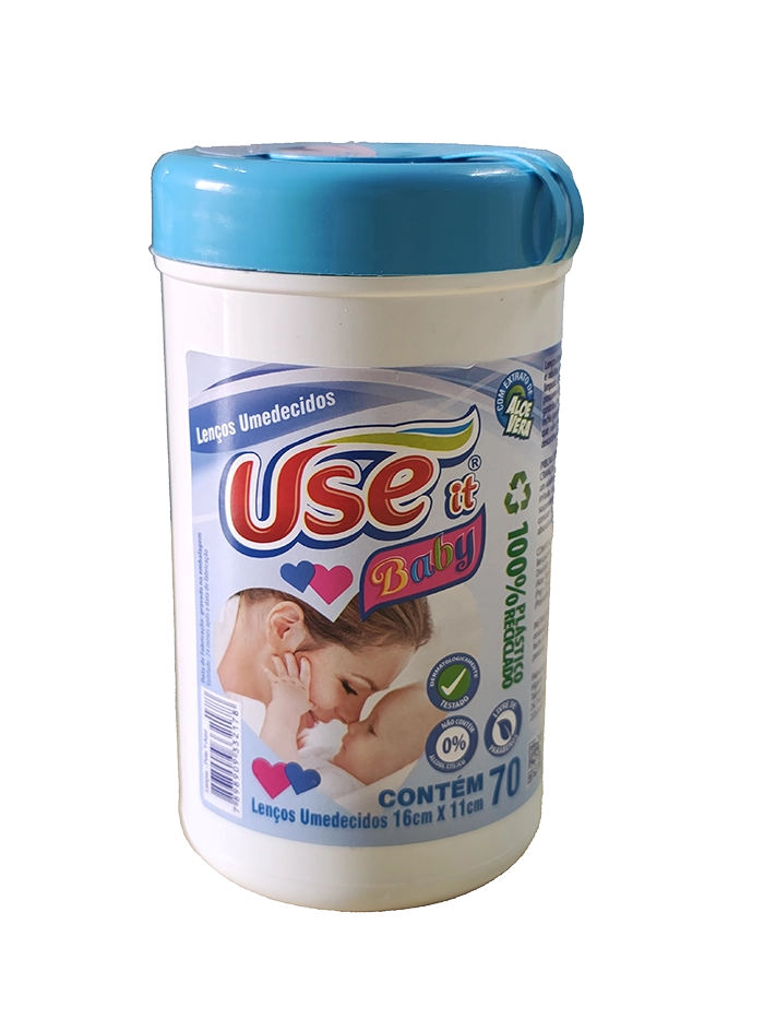Use It — lenços umedecidos pote (produto real)
