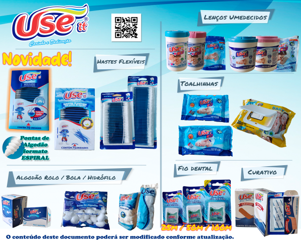 Use It — linha de produtos em destaque no catálogo